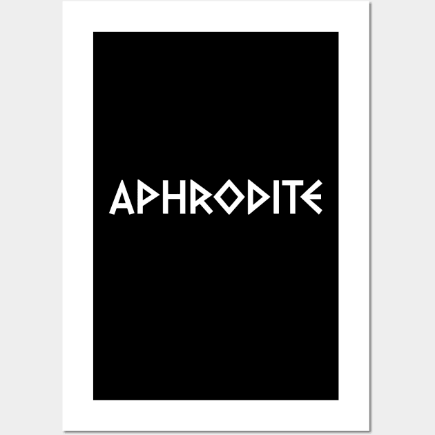 Aphrodite Wall Art by greekcorner